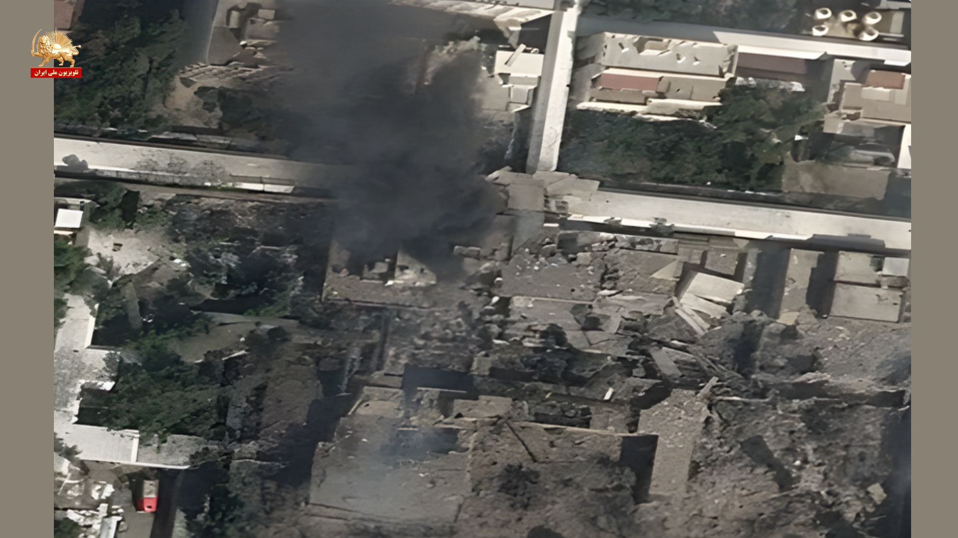 تصاویر هوایی نیویورک تایمز از بیت خامنهای پس از حملات آمریکا ؛ تخریب گسترده و تبدیل به آوار